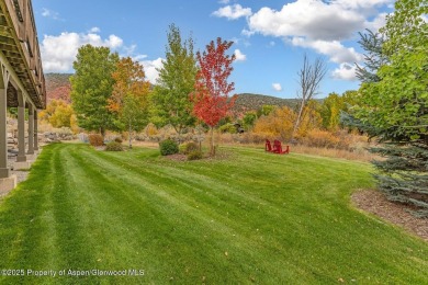 Stunning Ironbridge home on an acre lot along the Roaring Fork on Ironbridge Golf Club in Colorado - for sale on GolfHomes.com, golf home, golf lot