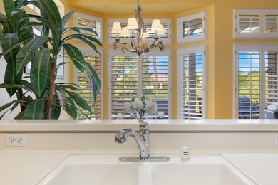 Located in the best 55+ community in the valley, this Orrefors on Mountain Vista Golf Course At Sun City Palm Desert in California - for sale on GolfHomes.com, golf home, golf lot