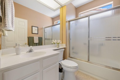 Located in the best 55+ community in the valley, this Orrefors on Mountain Vista Golf Course At Sun City Palm Desert in California - for sale on GolfHomes.com, golf home, golf lot