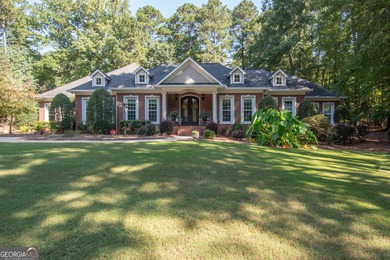 Welcome to this stunning custom ranch home in the prestigious on Whitewater Creek in Georgia - for sale on GolfHomes.com, golf home, golf lot