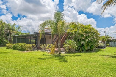Charming 3 bedroom, 2 bathroom CBS construction home located on Club Med Sandpiper in Florida - for sale on GolfHomes.com, golf home, golf lot