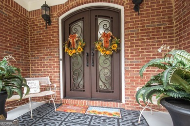 Welcome to this stunning custom ranch home in the prestigious on Whitewater Creek in Georgia - for sale on GolfHomes.com, golf home, golf lot