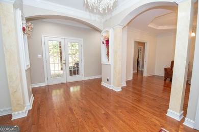 Welcome to this stunning custom ranch home in the prestigious on Whitewater Creek in Georgia - for sale on GolfHomes.com, golf home, golf lot