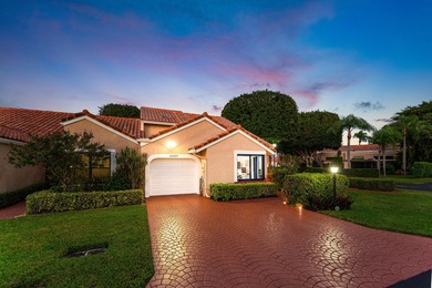 Entry is secured, visitors must provide the address 22627 on Boca Pointe Country Club in Florida - for sale on GolfHomes.com, golf home, golf lot