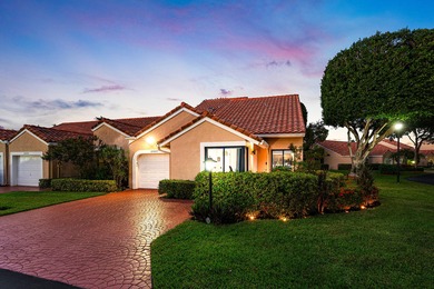Entry is secured, visitors must provide the address 22627 on Boca Pointe Country Club in Florida - for sale on GolfHomes.com, golf home, golf lot