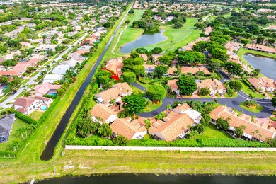 Entry is secured, visitors must provide the address 22627 on Boca Pointe Country Club in Florida - for sale on GolfHomes.com, golf home, golf lot