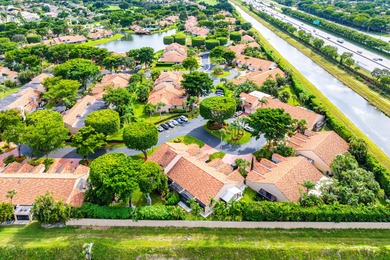 Entry is secured, visitors must provide the address 22627 on Boca Pointe Country Club in Florida - for sale on GolfHomes.com, golf home, golf lot