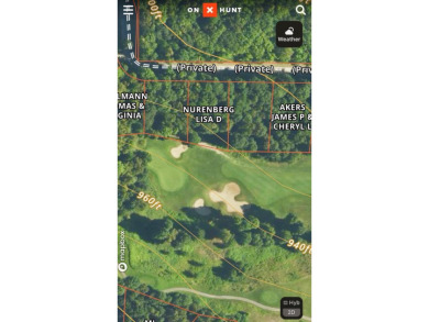 Lot 60 Sparrow Hawk Drive is located on the 12th green of the on The Chief Golf Course in Michigan - for sale on GolfHomes.com, golf home, golf lot