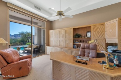 Discover luxurious living on a golf course lot with stunning on Troon Country Club in Arizona - for sale on GolfHomes.com, golf home, golf lot