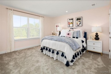 Get to know The Two-Story Savannah to be built on a wooded lot on Highlands Golfers Club in Virginia - for sale on GolfHomes.com, golf home, golf lot