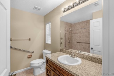 Quality built 3 BR, 2 Bath with a split floor plan, screen porch on Citrus Springs Country Club in Florida - for sale on GolfHomes.com, golf home, golf lot