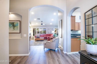 Discover your dream home in this beautifully remodeled residence on Tuscany Falls At Pebble Creek in Arizona - for sale on GolfHomes.com, golf home, golf lot
