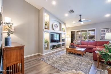 Discover your dream home in this beautifully remodeled residence on Tuscany Falls At Pebble Creek in Arizona - for sale on GolfHomes.com, golf home, golf lot