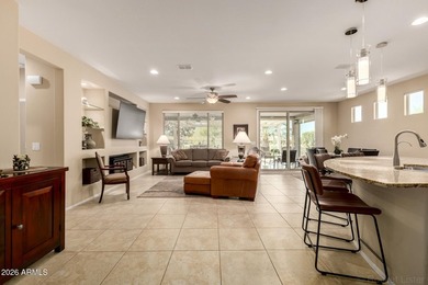 SPECTACULAR ARIZONA WASH VIEWS! This delightful Hideaway w/ on Poston Butte Golf Club in Arizona - for sale on GolfHomes.com, golf home, golf lot