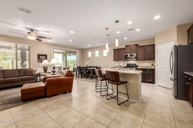 SPECTACULAR ARIZONA WASH VIEWS! This delightful Hideaway w/ on Poston Butte Golf Club in Arizona - for sale on GolfHomes.com, golf home, golf lot