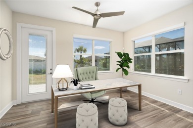 Exciting update: A 10x30 foot full length bronze color aluminum on Babcock National Golf Course in Florida - for sale on GolfHomes.com, golf home, golf lot