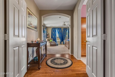 Welcome to this darling and lovingly maintained 2 bedroom, 2 on Tuscany Falls At Pebble Creek in Arizona - for sale on GolfHomes.com, golf home, golf lot