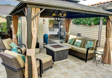 *Charming Two-Bedroom Condo with Luxurious Outdoor Living** on Indian Palms Country Club and Resort in California - for sale on GolfHomes.com, golf home, golf lot