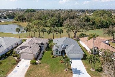 Step into luxury when you enter this beautiful Bonita style home on Villages of Country Creek Golf Course in Florida - for sale on GolfHomes.com, golf home, golf lot