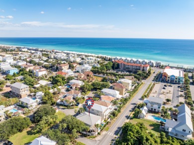 Located less than a quarter mile from the sugar-white sands of on Seascape Golf Course in Florida - for sale on GolfHomes.com, golf home, golf lot
