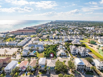 Located less than a quarter mile from the sugar-white sands of on Seascape Golf Course in Florida - for sale on GolfHomes.com, golf home, golf lot