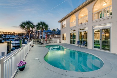 Tucked behind the private gates of the Bay Point community, this on Bay Point Resort Golf Club in Florida - for sale on GolfHomes.com, golf home, golf lot