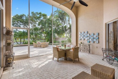 This iconically designed one-story home offers 3,415 square feet on Polo Club of Boca Raton in Florida - for sale on GolfHomes.com, golf home, golf lot