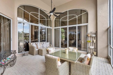 This iconically designed one-story home offers 3,415 square feet on Polo Club of Boca Raton in Florida - for sale on GolfHomes.com, golf home, golf lot