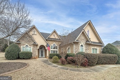 This beautiful, custom built Ranch is located in the Lake Dow on Canongate At Georgia National Golf Club in Georgia - for sale on GolfHomes.com, golf home, golf lot