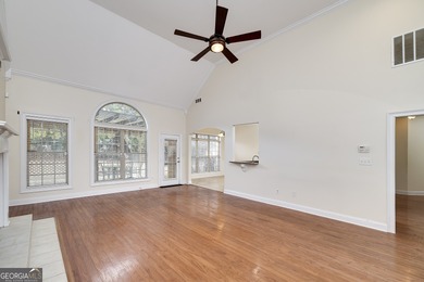 This beautiful, custom built Ranch is located in the Lake Dow on Canongate At Georgia National Golf Club in Georgia - for sale on GolfHomes.com, golf home, golf lot