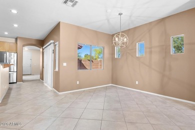This spacious 2,013 sf home has 3 BR, 2 BA, kitchen, living rm on Estrella Mountain Ranch Golf Course in Arizona - for sale on GolfHomes.com, golf home, golf lot