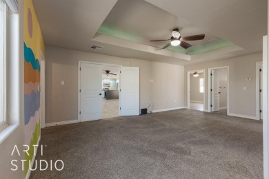 Step into this SINGLE-LEVEL residence, perfectly positioned on a on St. George Golf Course in Utah - for sale on GolfHomes.com, golf home, golf lot