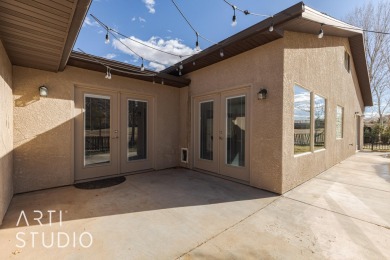 Step into this SINGLE-LEVEL residence, perfectly positioned on a on St. George Golf Course in Utah - for sale on GolfHomes.com, golf home, golf lot