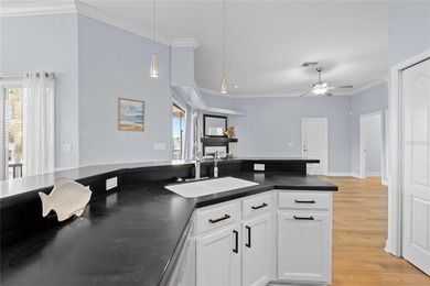 Experience true coastal living in this exceptional waterfront on Sea Pines Golf Club in Florida - for sale on GolfHomes.com, golf home, golf lot