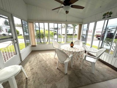 This clean and cozy 2-bedroom, 2-bathroom home offers a on Crystal Lake Club in Florida - for sale on GolfHomes.com, golf home, golf lot