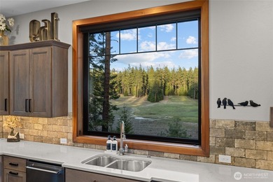 Perfectly positioned on the third green of Rope Rider, at the on Suncadia Resort in Washington - for sale on GolfHomes.com, golf home, golf lot