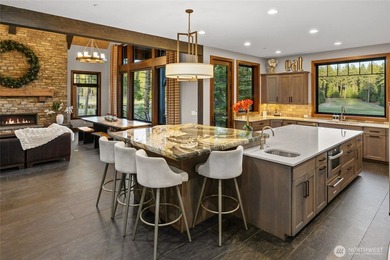 Perfectly positioned on the third green of Rope Rider, at the on Suncadia Resort in Washington - for sale on GolfHomes.com, golf home, golf lot