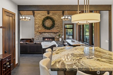 Perfectly positioned on the third green of Rope Rider, at the on Suncadia Resort in Washington - for sale on GolfHomes.com, golf home, golf lot