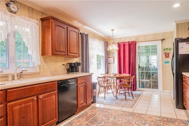 This beautiful 3-bedroom, 2-bath ranch is tucked away in the on Teugega Country Club in New York - for sale on GolfHomes.com, golf home, golf lot