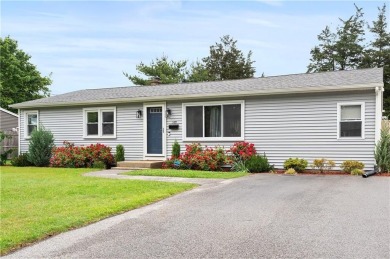 Welcome to this beautifully renovated 3 bedroom, 1.5 bath ranch on Potowomut Golf Club in Rhode Island - for sale on GolfHomes.com, golf home, golf lot