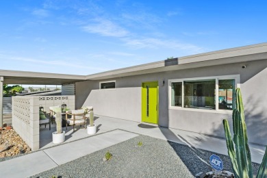 This mid-century modern home combines timeless design with on Tahquitz Creek Golf Resort in California - for sale on GolfHomes.com, golf home, golf lot