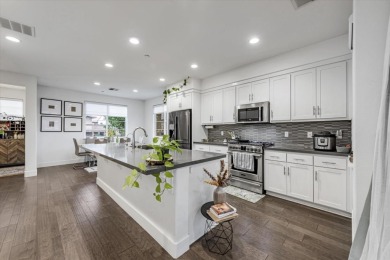 This contemporary three-story townhouse, oriented towards the on Mission Hills of Hayward Golf Course in California - for sale on GolfHomes.com, golf home, golf lot