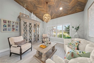 This exquisite 3-bedroom plus den, 3-bath home has been on Fiddlesticks Country Club in Florida - for sale on GolfHomes.com, golf home, golf lot