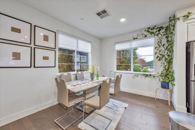 This contemporary three-story townhouse, oriented towards the on Mission Hills of Hayward Golf Course in California - for sale on GolfHomes.com, golf home, golf lot