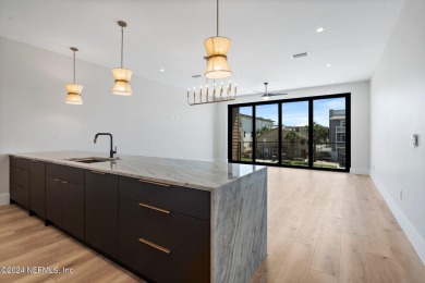 Stunning 3-story oceanview townhome, just one block from the on Jacksonville Beach Golf Course in Florida - for sale on GolfHomes.com, golf home, golf lot
