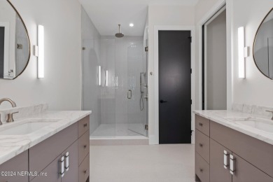 Stunning 3-story oceanview townhome, just one block from the on Jacksonville Beach Golf Course in Florida - for sale on GolfHomes.com, golf home, golf lot