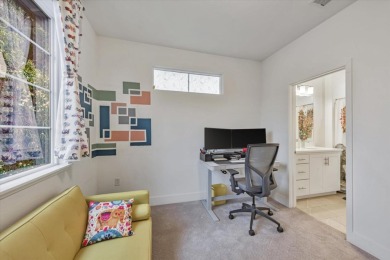 This contemporary three-story townhouse, oriented towards the on Mission Hills of Hayward Golf Course in California - for sale on GolfHomes.com, golf home, golf lot