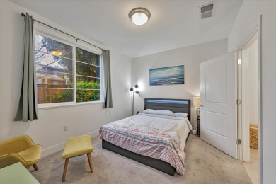 This contemporary three-story townhouse, oriented towards the on Mission Hills of Hayward Golf Course in California - for sale on GolfHomes.com, golf home, golf lot