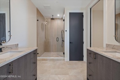 Stunning 3-story oceanview townhome, just one block from the on Jacksonville Beach Golf Course in Florida - for sale on GolfHomes.com, golf home, golf lot