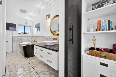 This custom contemporary home showcases the best of Bodega Bay! on The New Links At Bodega Harbour in California - for sale on GolfHomes.com, golf home, golf lot